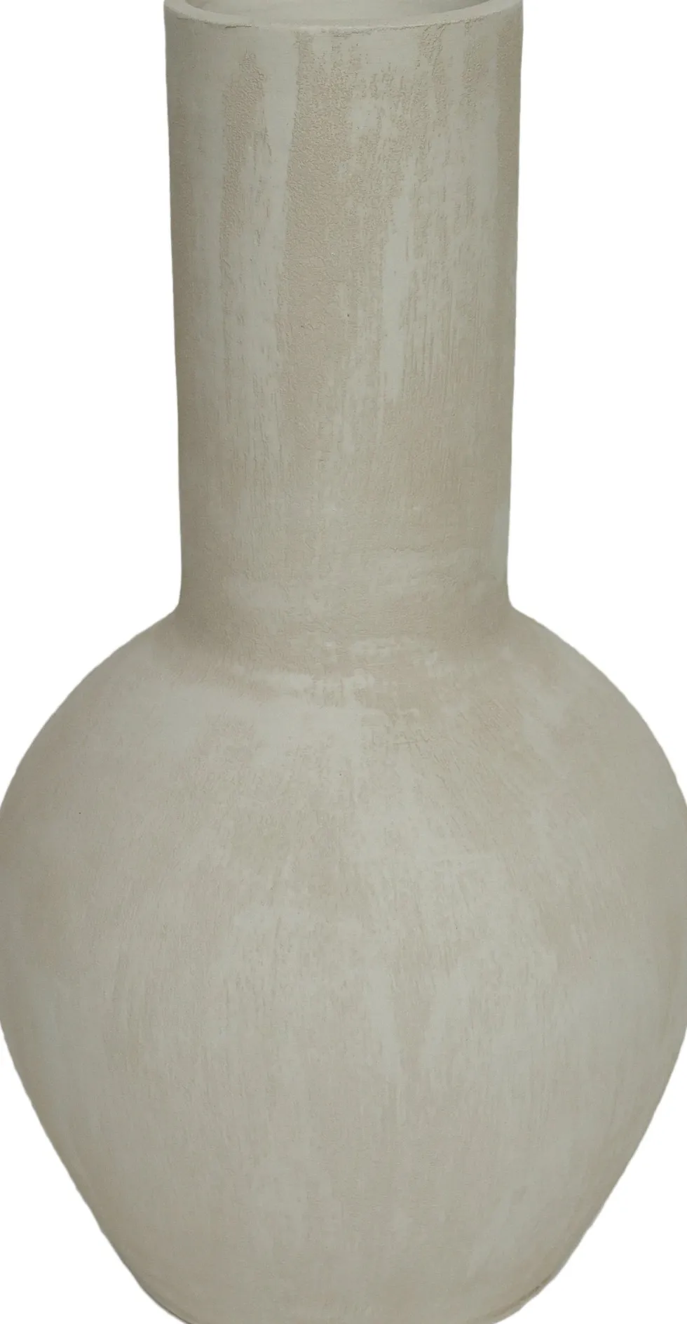 HS vaas Nandy crème / grijs D 29 H 50 cm