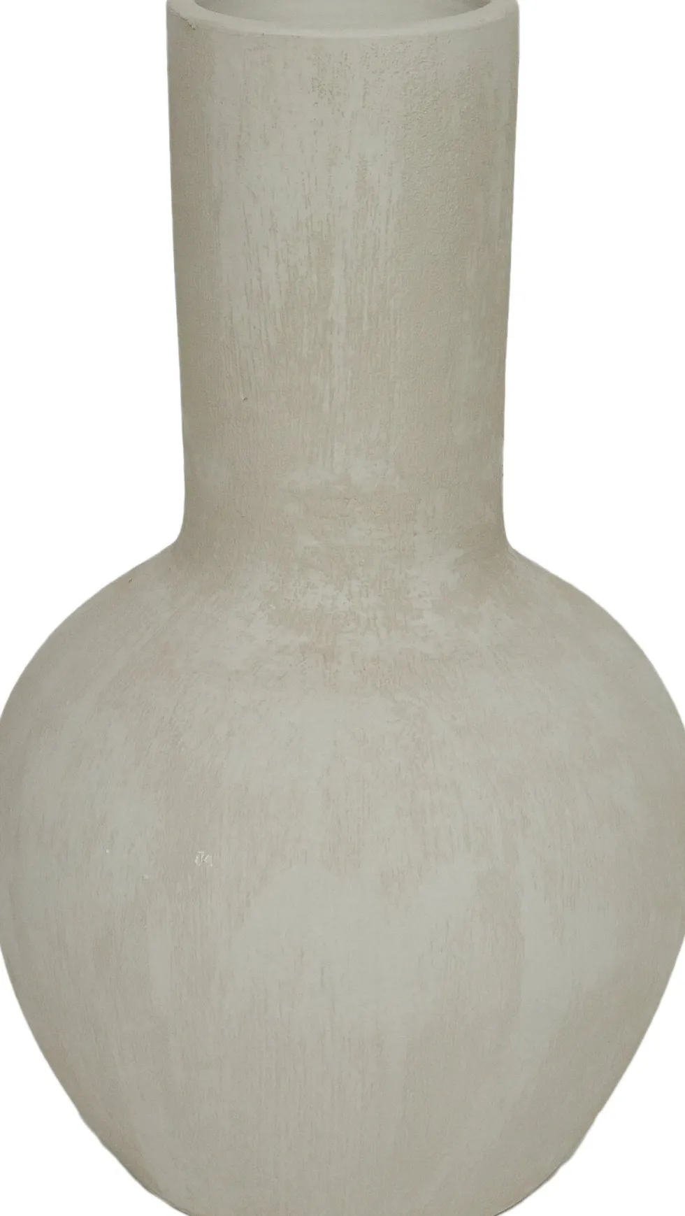 HS vaas Nandy crème / grijs D 26 H 40 cm
