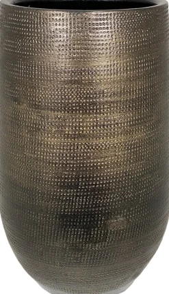 HS vaas Tokio goud D 25 H 50 cm