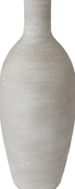 HS vaas Tokio grijs D 18 H 50 cm