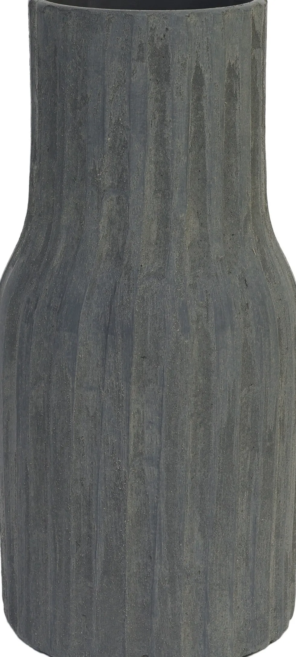 HS vaas Vigo antraciet D 19 H 40 cm