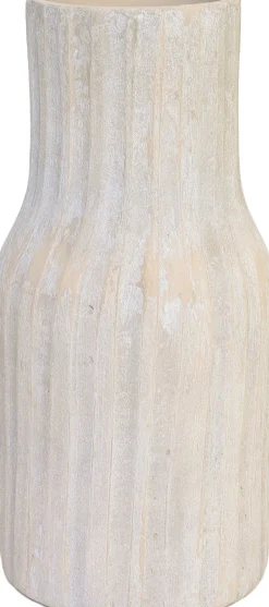 HS vaas Vigo taupe D 19 H 40 cm