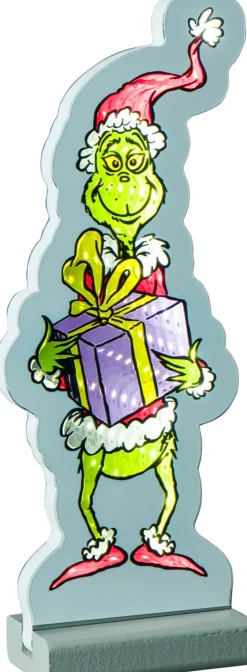 Infinity light The Grinch cadeau met verlichting 9,5 x 1,3 x 24,5 cm