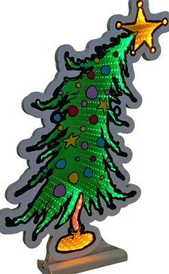 Infinity light The Grinch kerstboom met verlichting 42 x 1,3 x 61 cm