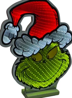 Infinity light The Grinch kerstmuts met verlichting 33 x 1,3 x 39 cm