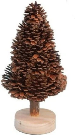 Intatuin decoratieboom op voet Gert naturel D 15 H 30 cm