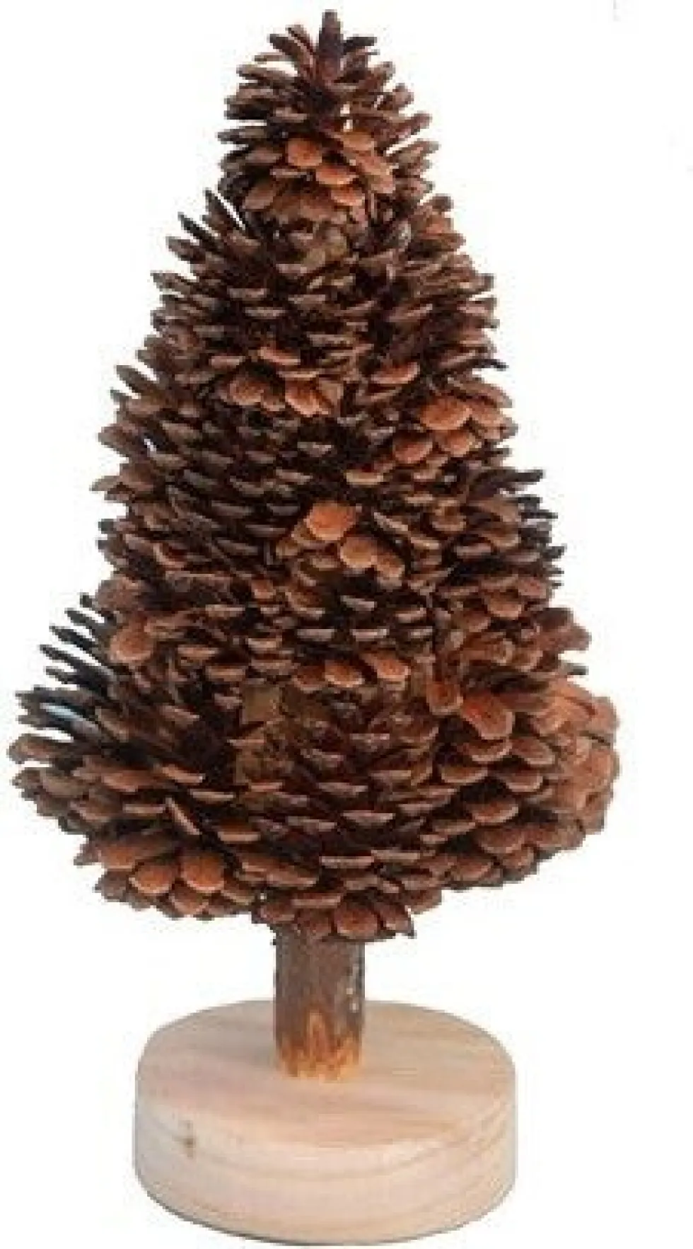 Intatuin decoratieboom op voet Gert naturel D 15 H 30 cm