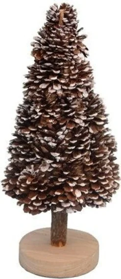 Intatuin decoratieboom op voet Gert naturel D 18 H 42 cm