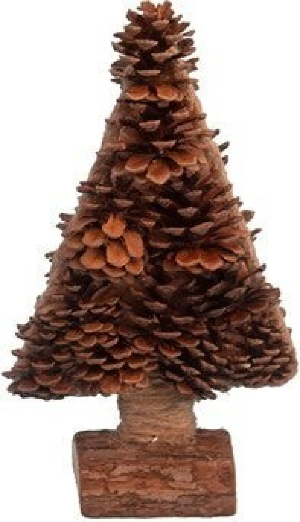 Intatuin decoratieboom op voet Gert naturel 14 x 6 x 24 cm
