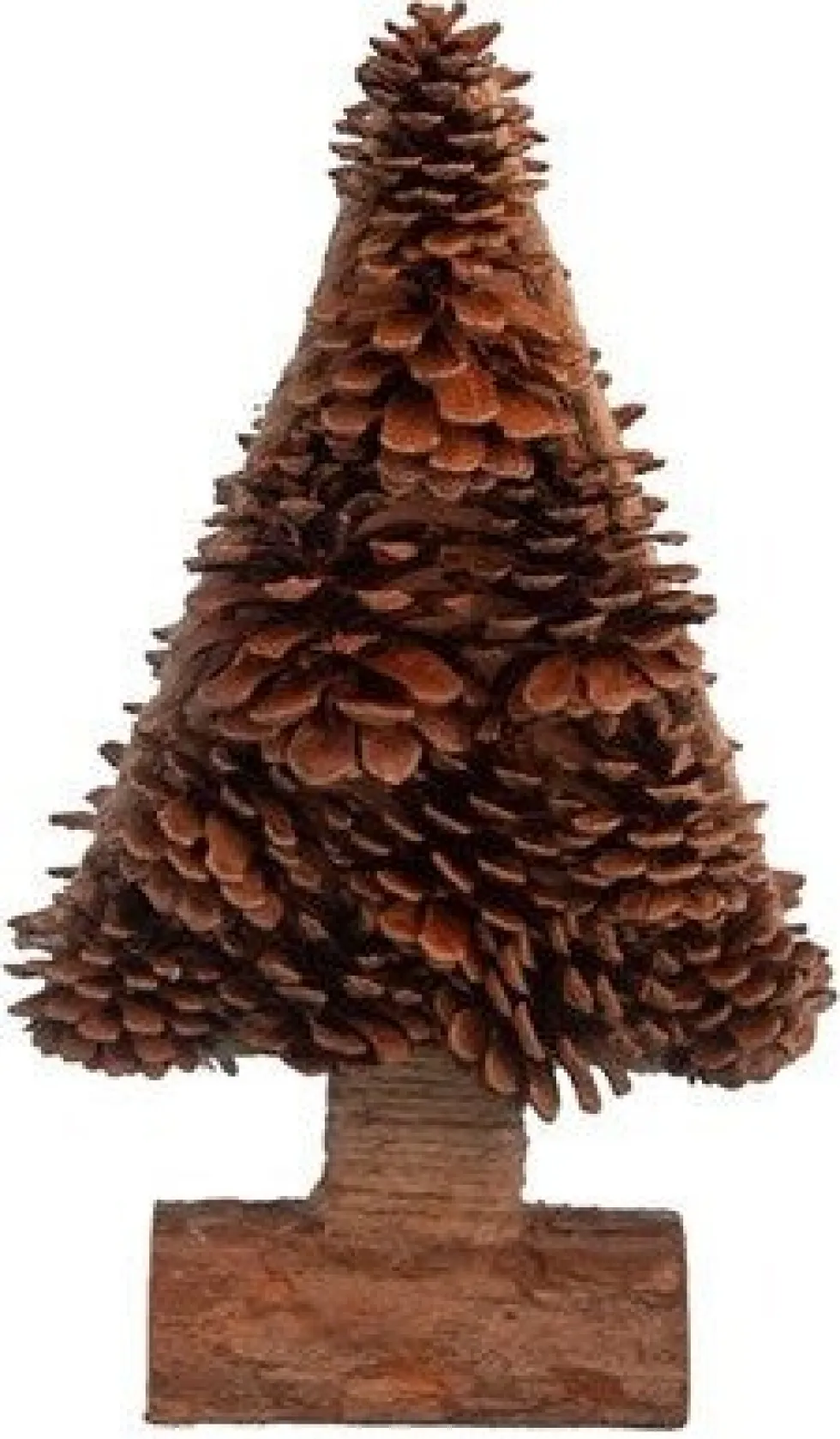 Intatuin decoratieboom op voet Gert naturel 17 x 6 x 30 cm