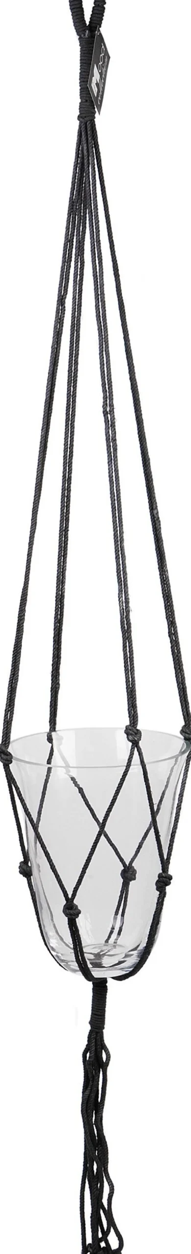 In the Mood plantenhanger Knot antraciet D 15 H 140 cm
