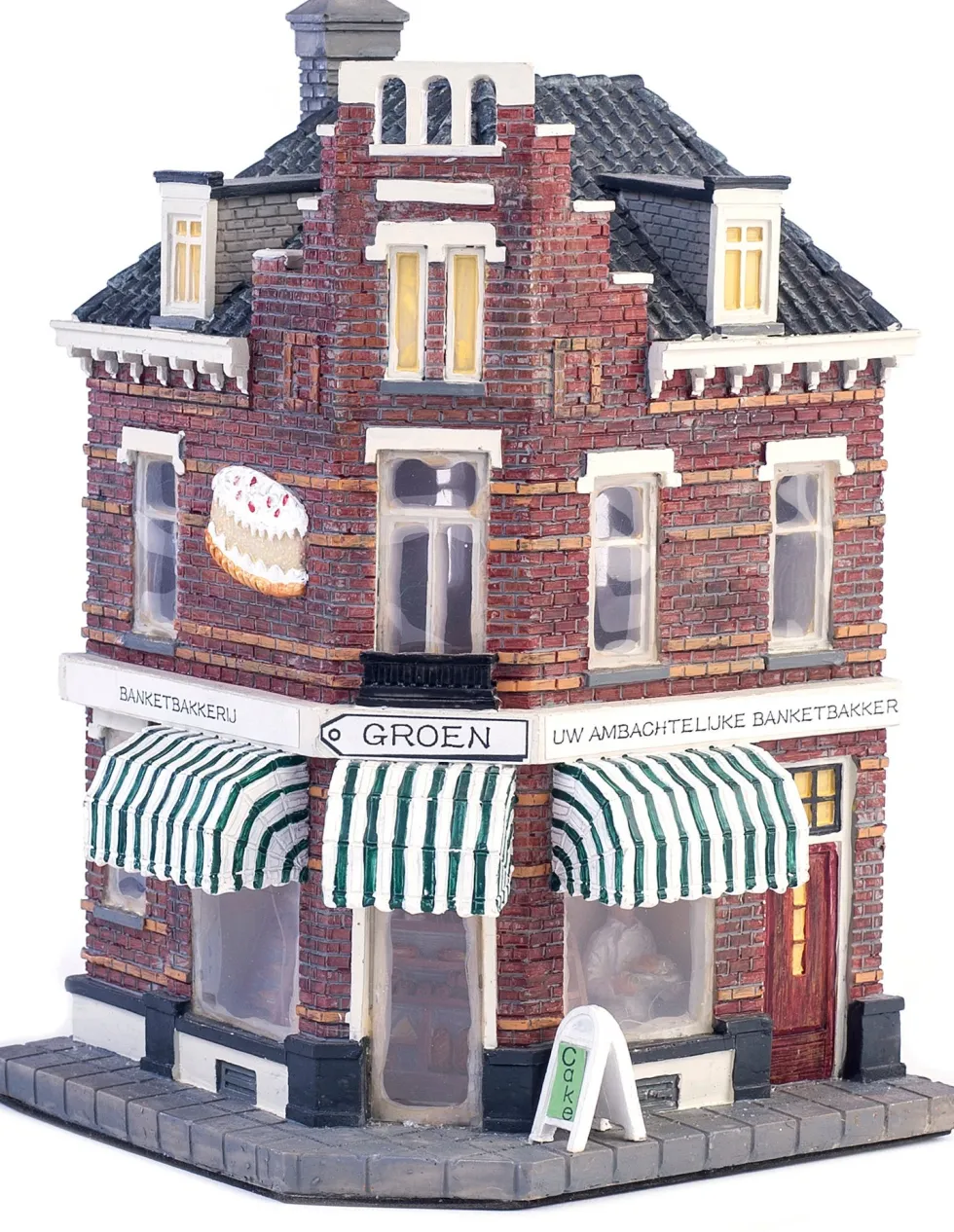 Intratuin bakkerij Groen Rotterdam 13 x 13 x 21 cm
