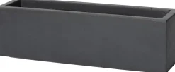 Intratuin balkonbak Jeroen donkergrijs 60 x 17 x 17 cm