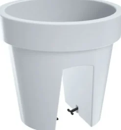 Intratuin balkonbak Railing wit D 24,5 H 22,5 cm