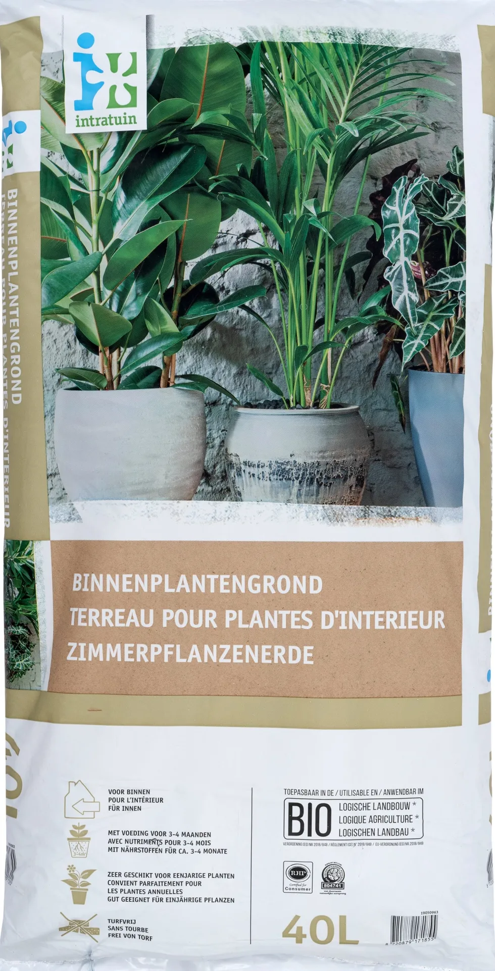 Intratuin binnenplantengrond 40 L