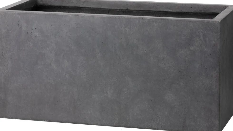 Intratuin bloembak 59 x 30 x 30 cm antraciet