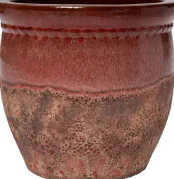 Intratuin bloempot Abel rood D 39 H 37 cm