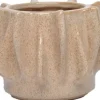Intratuin bloempot Adan beige D 18 H 12,5 cm