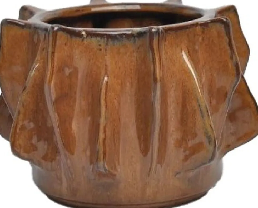 Intratuin bloempot Adan bruin D 23 H 15,5 cm