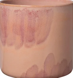 Intratuin bloempot Agil roze D 16 H 15 cm