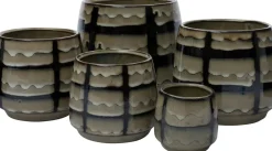 Intratuin bloempot Ahmo crème D 14 H 12 cm