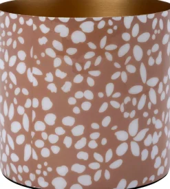 Intratuin bloempot Aimy roze / wit D 13 H 13 cm