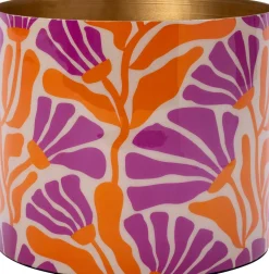 Intratuin bloempot Akio roze / oranje D 32 H 29 cm