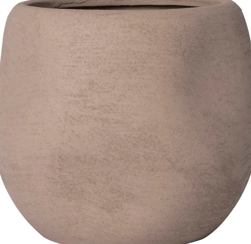 Intratuin bloempot Alta taupe D 39,5 H 36 cm