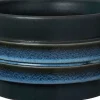 Intratuin bloempot Alvaro blauw D 24 H 12 cm