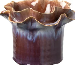 Intratuin bloempot Anari bruin D 26 H 20 cm