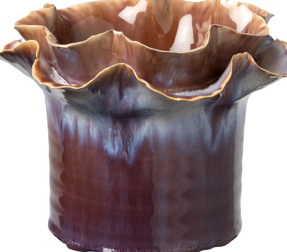 Intratuin bloempot Anari bruin D 26 H 20 cm