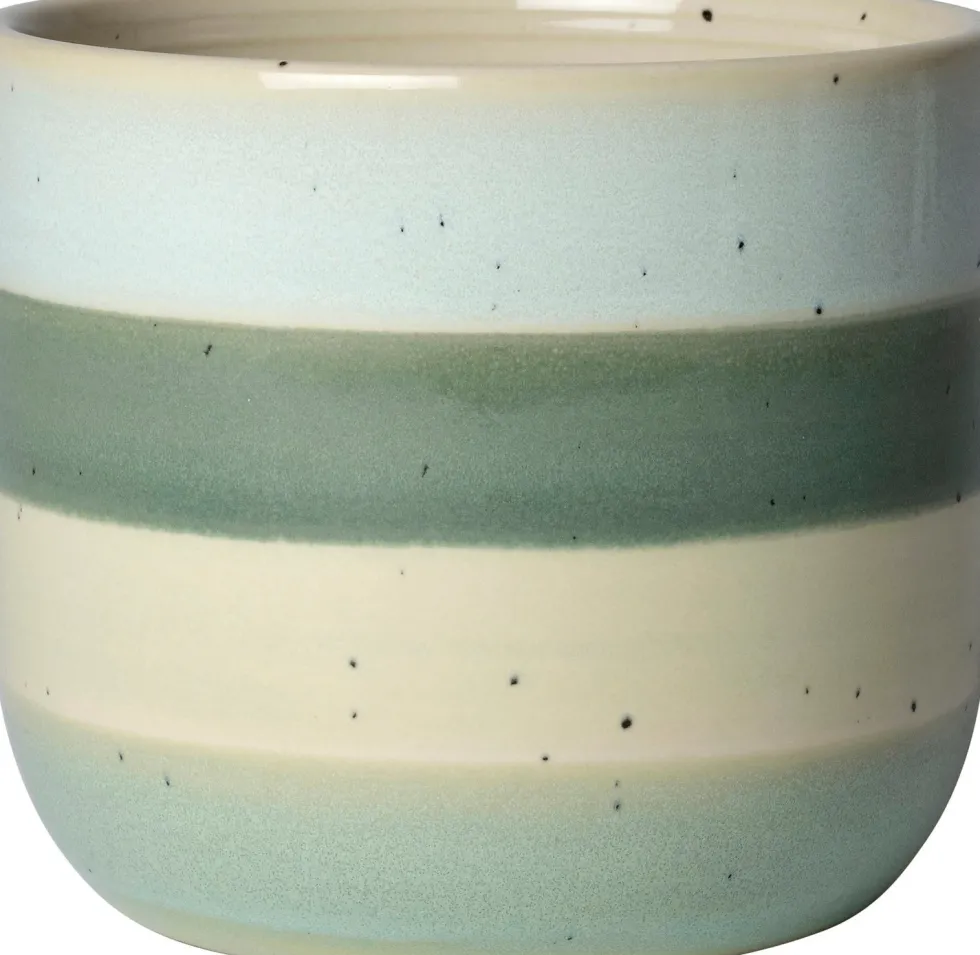 Intratuin bloempot Anas groen D 13,7 H 12 cm