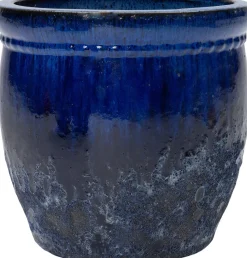 Intratuin bloempot Andy blauw D 29 H 27 cm
