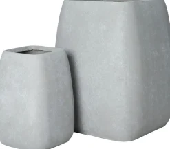 Intratuin bloempot Anne grijs D 47 H 60 cm