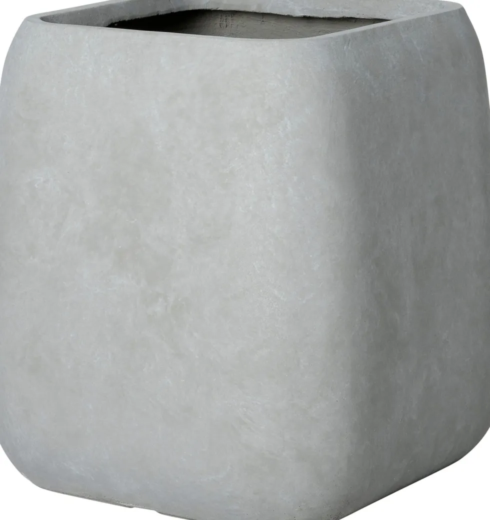 Intratuin bloempot Anne grijs D 37 H 40 cm