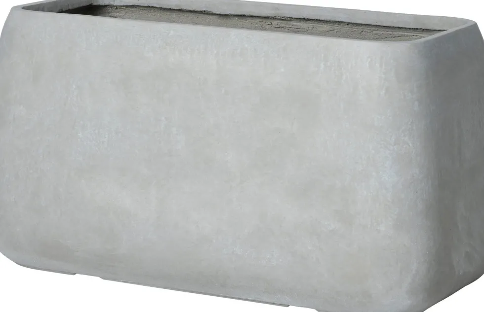Intratuin bloempot Anne grijs 59 x 30 x 31 cm