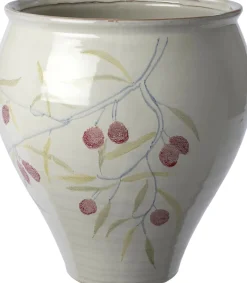 Intratuin bloempot Antje wit D 33 H 35,5 cm