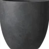 Intratuin bloempot antraciet D 43 H 41 cm
