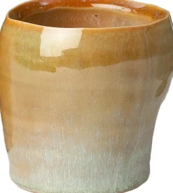 Intratuin bloempot Avelin bruin D 8 H 7,5 cm