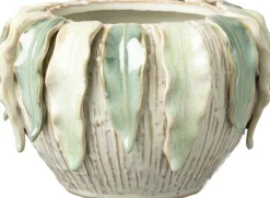 Intratuin bloempot Aylen groen D 20 H 14 cm