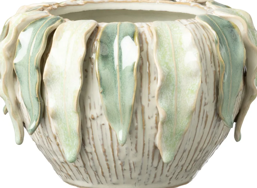 Intratuin bloempot Aylen groen D 20 H 14 cm