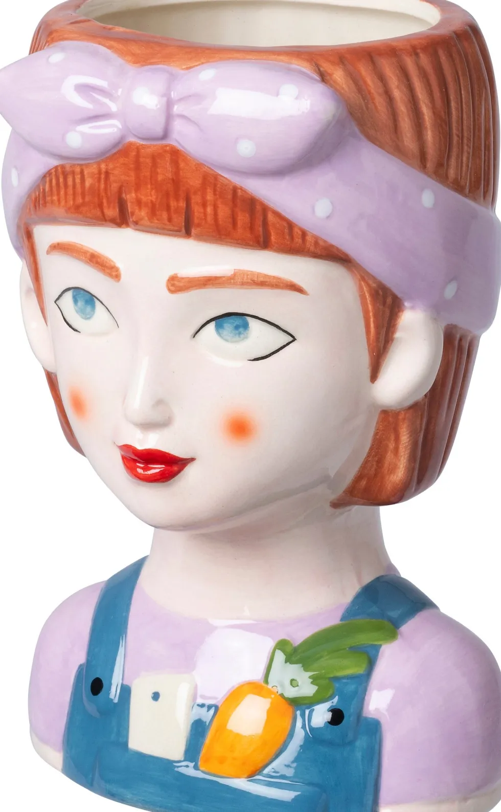 Intratuin bloempot Babbe paars 10 x 10 x 17 cm