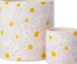 Intratuin bloempot Baku lichtroze D 13,5 H 13,5 cm