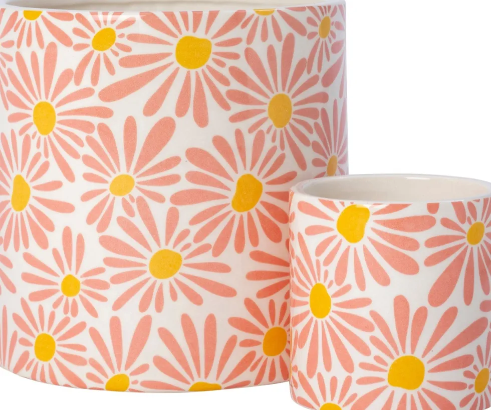 Intratuin bloempot Baku roze D 7,5 H 7,5 cm