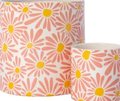 Intratuin bloempot Baku roze D 13,5 H 13,5 cm