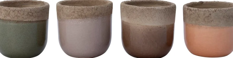 Intratuin bloempot Belga groen D 8 H 8 cm