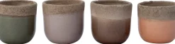 Intratuin bloempot Belga taupe D 8 H 8 cm