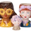 Intratuin bloempot Belia geel 10 x 7 x 12 cm