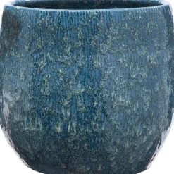Intratuin bloempot Berne blauw D 26 H 24 cm