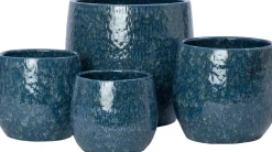 Intratuin bloempot Berne blauw D 18 H 16 cm
